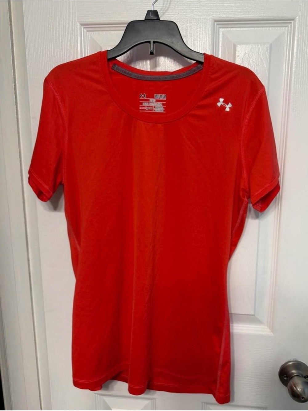 Under Armour Women's Red Short Sleeve Performance Tee